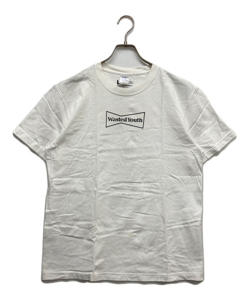 WASTED YOUTH（ウェイステッドユース）Wasted Youth (ウェイステッドユース) グラフィックプリントTシャツ ホワイト サイズ:Lの古着・服飾アイテム