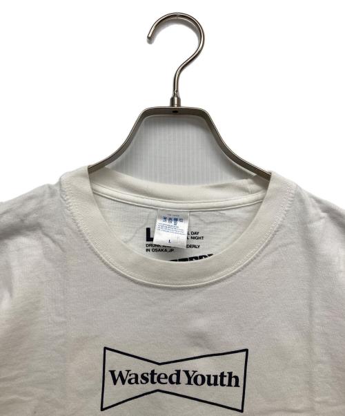 WASTED YOUTH（ウェイステッドユース）Wasted Youth (ウェイステッドユース) グラフィックプリントTシャツ ホワイト サイズ:Lの古着・服飾アイテム