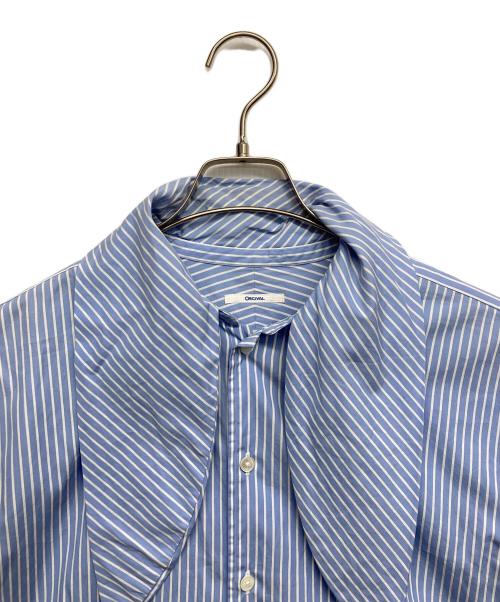 ORCIVAL（オーシバル）ORCIVAL (オーシバル) CPS TIE COLLARシャツ ブルー サイズ:1の古着・服飾アイテム