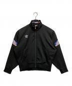 adidasアディダス）の古着「トラックジャケット」｜ブラック