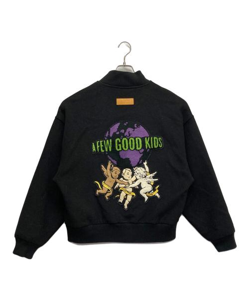 A FEW GOOD KIDS（アフューグッドキッズ）A FEW GOOD KIDS (アフューグッドキッズ) ロゴスタジャン ブラック サイズ:Sの古着・服飾アイテム