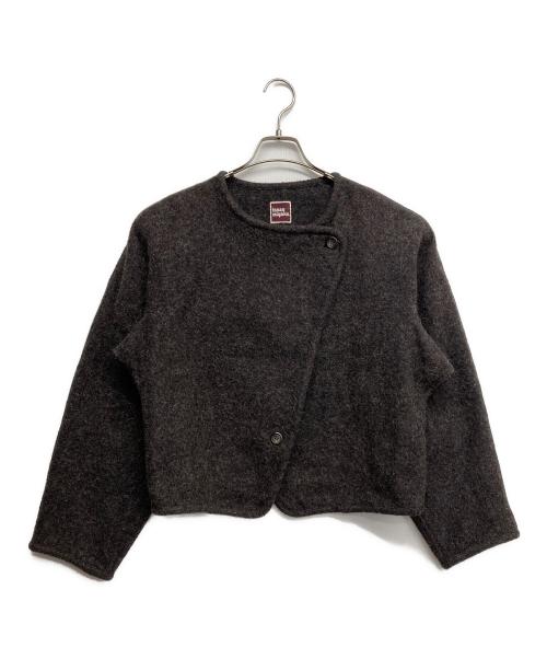 ISSEY MIYAKE（イッセイミヤケ）ISSEY MIYAKE (イッセイミヤケ) ウールジャケット グレー サイズ:9の古着・服飾アイテム