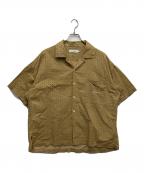 TIGHTBOOTH PRODUCTIONタイトブースプロダクション）の古着「Rhombus Shirt」｜ブラウン