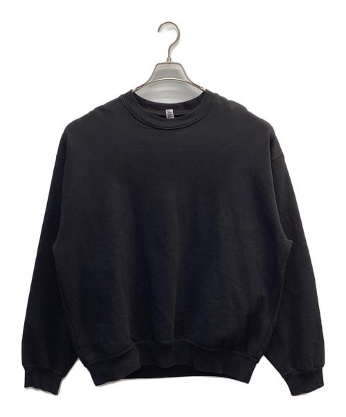 LOS ANGELES APPAREL（ロサンゼルスアパレル）LOS ANGELES APPAREL (ロサンゼルスアパレル) クルーネックスウェット ブラック サイズ:Lの古着・服飾アイテム