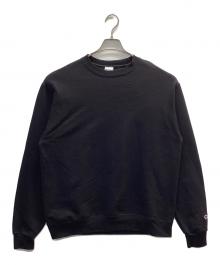 Champion（チャンピオン）の古着「クルーネックスウェット」｜ブラック
