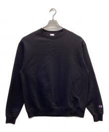 Champion（チャンピオン）の古着「クルーネックスウェット」｜ブラック