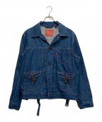 LEVI'S REDリーバイス レッド）の古着「ウエスタンデニムジャケット」｜ブルー