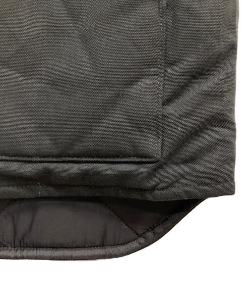 CarHartt（カーハート）CarHartt (カーハート) ダックベスト ブラック サイズ:XLの古着・服飾アイテム