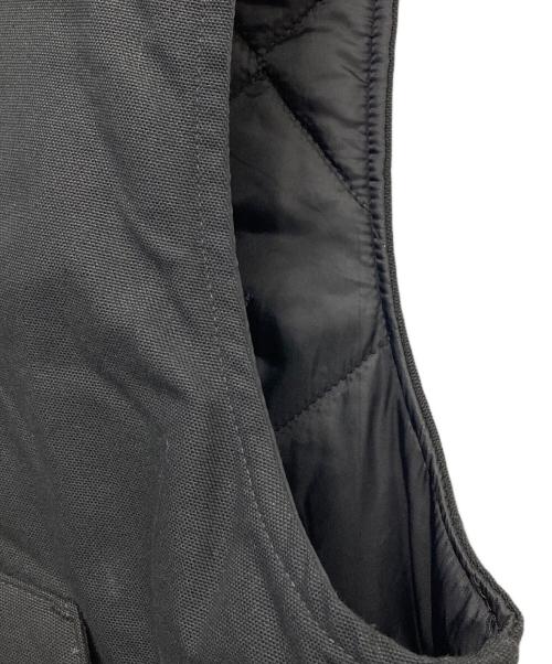CarHartt（カーハート）CarHartt (カーハート) ダックベスト ブラック サイズ:XLの古着・服飾アイテム
