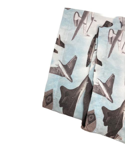 son of the cheese（（サノバチーズ））son of the cheese (（サノバチーズ）) PLANE SHIRT ブルー サイズ:Lの古着・服飾アイテム