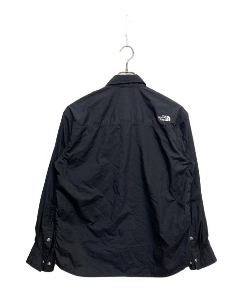 THE NORTH FACE（ザ ノース フェイス）THE NORTH FACE (ザ ノース フェイス) ロングスリーブヌプシシャツ ブラック サイズ:Mの古着・服飾アイテム