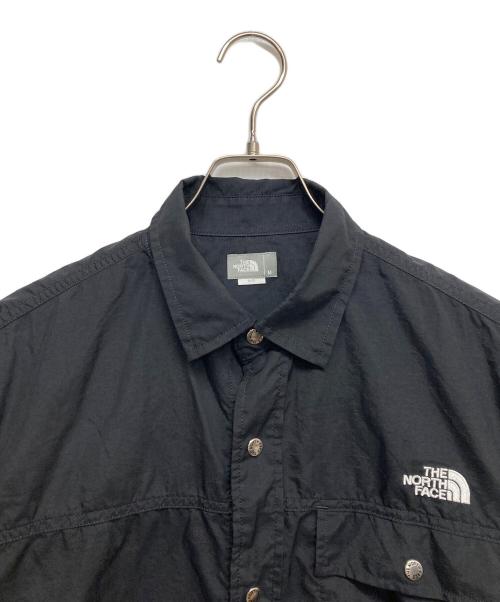THE NORTH FACE（ザ ノース フェイス）THE NORTH FACE (ザ ノース フェイス) ロングスリーブヌプシシャツ ブラック サイズ:Mの古着・服飾アイテム
