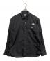 THE NORTH FACE（ザ ノース フェイス）の古着「ロングスリーブヌプシシャツ」｜ブラック