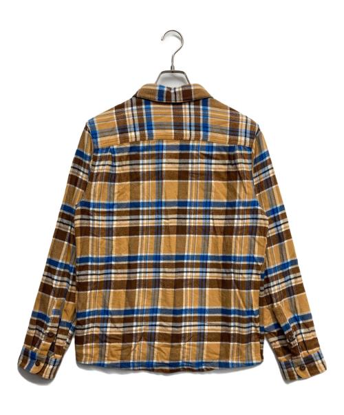 Patagonia（パタゴニア）Patagonia (パタゴニア) フィヨルドフランネルシャツ ブラウン サイズ:Sの古着・服飾アイテム