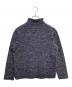 JOSEPH ABBOUD (ジョセフアブード) ネップツィードジャージー ハーフZIPカットソー ネイビー サイズ:LL：5000円