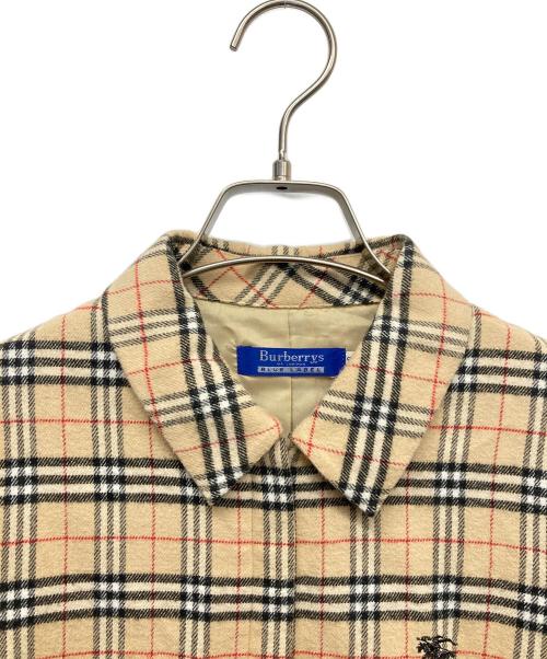 BURBERRY BLUE LABEL（バーバリー ブルー レーベル）BURBERRY BLUE LABEL (バーバリー ブルー レーベル) ノヴァチェックワンピース ブラウン サイズ:38の古着・服飾アイテム