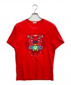 KENZOケンゾー）の古着「タイガープリントTシャツ」｜レッド