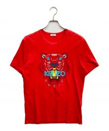 KENZO（ケンゾー）の古着「タイガープリントTシャツ」｜レッド