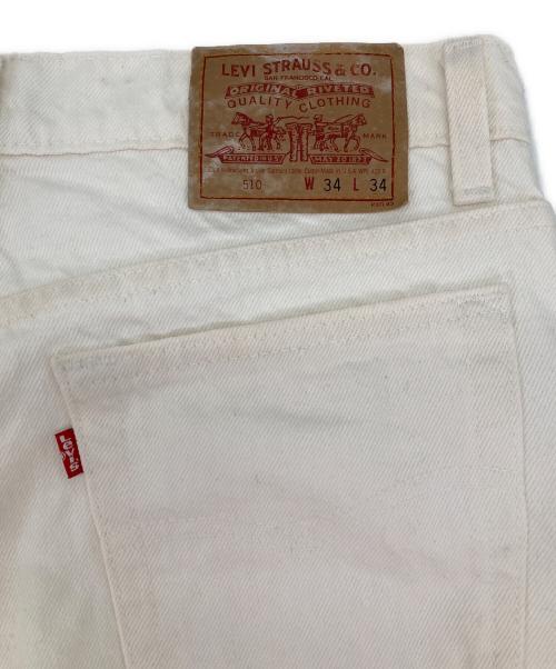 LEVI'S（リーバイス）LEVI'S (リーバイス) デニムパンツ ホワイト サイズ:W34の古着・服飾アイテム