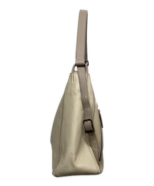 MOTHERHOUSE（マザーハウス）MOTHERHOUSE (マザーハウス) ワンショルダーバッグ ベージュの古着・服飾アイテム