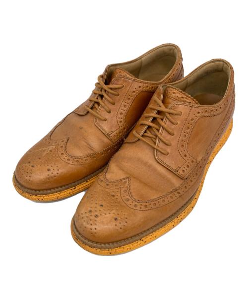 COLE HAAN（コールハーン）COLE HAAN (コールハーン) ウィングチップシューズ ブラウン サイズ:9.5の古着・服飾アイテム