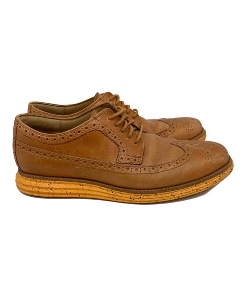 COLE HAAN（コールハーン）COLE HAAN (コールハーン) ウィングチップシューズ ブラウン サイズ:9.5の古着・服飾アイテム