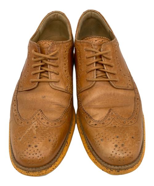 COLE HAAN（コールハーン）COLE HAAN (コールハーン) ウィングチップシューズ ブラウン サイズ:9.5の古着・服飾アイテム
