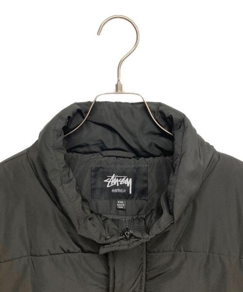 stussy（ステューシー）stussy (ステューシー) Aurora Puffa Jacket ブラック サイズ:XXLの古着・服飾アイテム