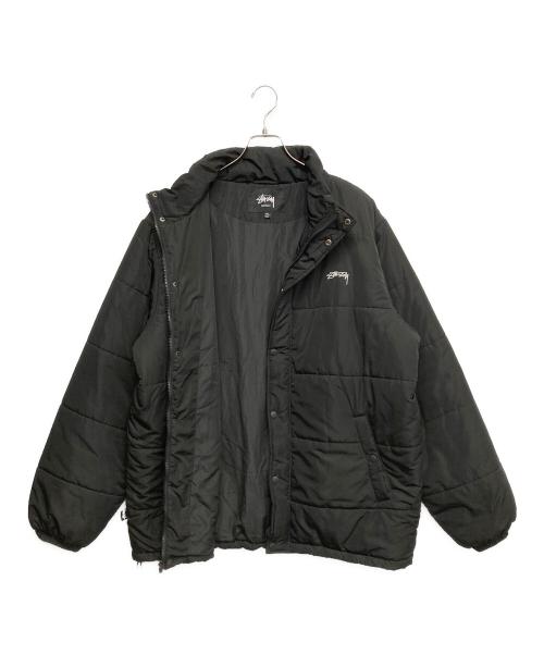 stussy（ステューシー）stussy (ステューシー) Aurora Puffa Jacket ブラック サイズ:XXLの古着・服飾アイテム