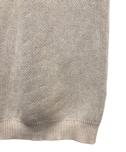 stussy（ステューシー）stussy (ステューシー) SWEATER VEST NATURAL ベージュ サイズ:Lの古着・服飾アイテム