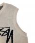 中古・古着 stussy (ステューシー) SWEATER VEST NATURAL ベージュ サイズ:L：10000円