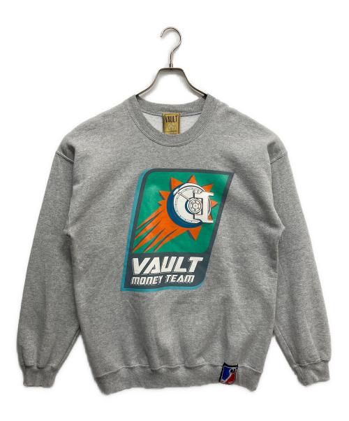 VAULT（ボルト）VAULT (ボルト) プリントスウェット グレー サイズ:Lの古着・服飾アイテム