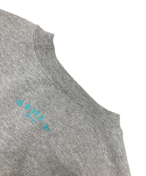 VAULT（ボルト）VAULT (ボルト) プリントスウェット グレー サイズ:Lの古着・服飾アイテム