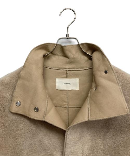 TODAYFUL（トゥデイフル）TODAYFUL (トゥデイフル) Standcollar Boa Jacket ベージュ サイズ:36の古着・服飾アイテム