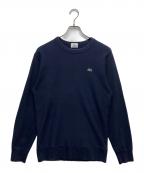 LACOSTEラコステ）の古着「クルーネックスウェット」｜ネイビー