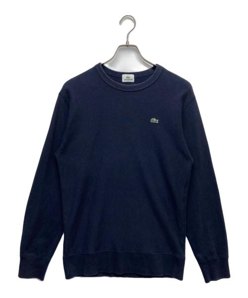 LACOSTE（ラコステ）LACOSTE (ラコステ) クルーネックスウェット ネイビー サイズ:4の古着・服飾アイテム