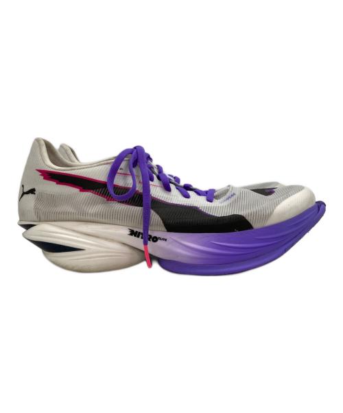 PUMA（プーマ）PUMA (プーマ) DEVIATE NITRO ELITE 3 DT ホワイト サイズ:27.5cmの古着・服飾アイテム