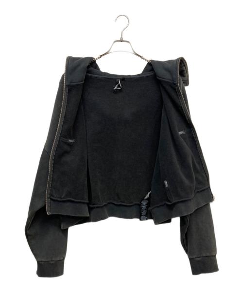 entire studios（エンタイアスタジオ）entire studios (エンタイアスタジオ) FULL ZIP / WASHED BK ブラック サイズ:Sの古着・服飾アイテム