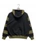 PHINGERIN (フィンガリン) BORDER PATCH HOODIE ブラック サイズ:L：10000円