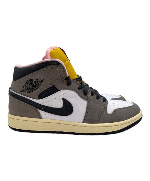 NIKE（ナイキ）NIKE (ナイキ) AIR JORDAN 1 MID SE ホワイト サイズ:27.5の古着・服飾アイテム