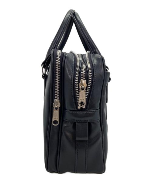 COMME des GARCONS（コムデギャルソン）COMME des GARCONS (コムデギャルソン) フェイクレザー ミニボストン ネイビーの古着・服飾アイテム