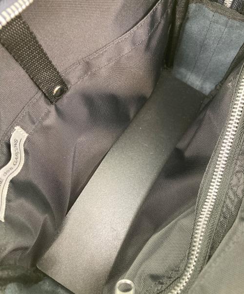 COMME des GARCONS（コムデギャルソン）COMME des GARCONS (コムデギャルソン) フェイクレザー ミニボストン ネイビーの古着・服飾アイテム