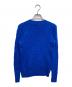 POLO RALPH LAUREN (ポロ・ラルフローレン) カシミヤ混ケーブルニット ブルー サイズ:S：7000円