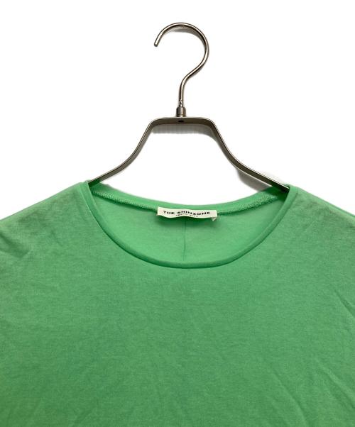 THE SHINZONE（ザ シンゾーン）THE SHINZONE (ザ シンゾーン) SHEER GAUZE LONG SLEEVE TEE グリーン サイズ:FOの古着・服飾アイテム