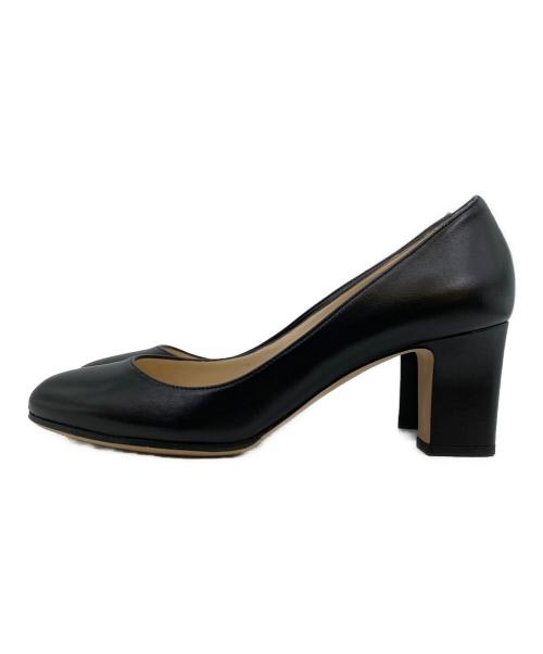 JIMMY CHOO（ジミーチュウ）JIMMY CHOO (ジミーチュウ) レザーパンプス ブラック サイズ:36の古着・服飾アイテム