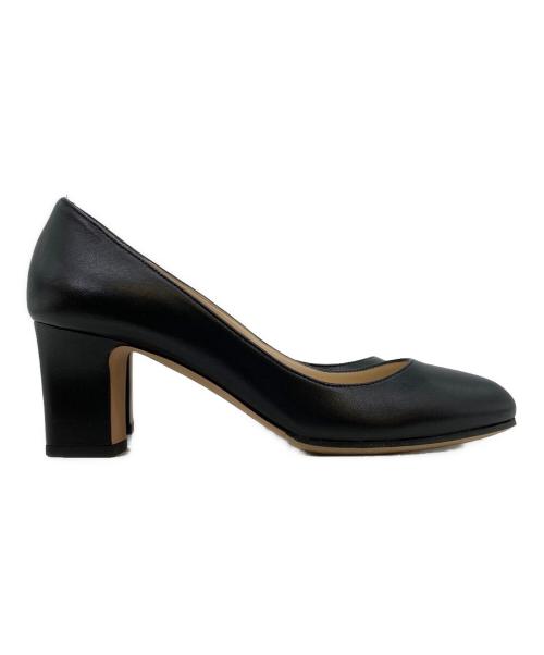 JIMMY CHOO（ジミーチュウ）JIMMY CHOO (ジミーチュウ) レザーパンプス ブラック サイズ:36の古着・服飾アイテム