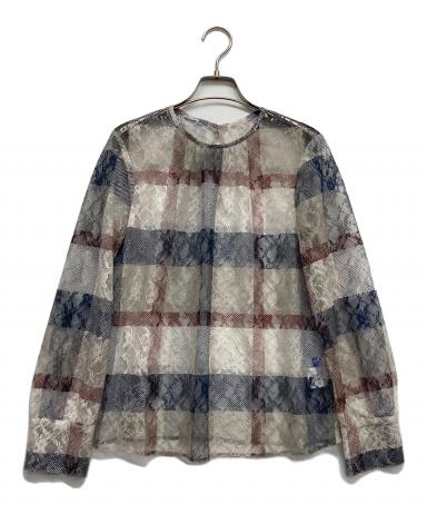 BLUELABEL CRESTBRIDGE チェック ブラウス 一部店舗限定】クレストブリッジチェックブラウス（ブラウス）｜BLUE