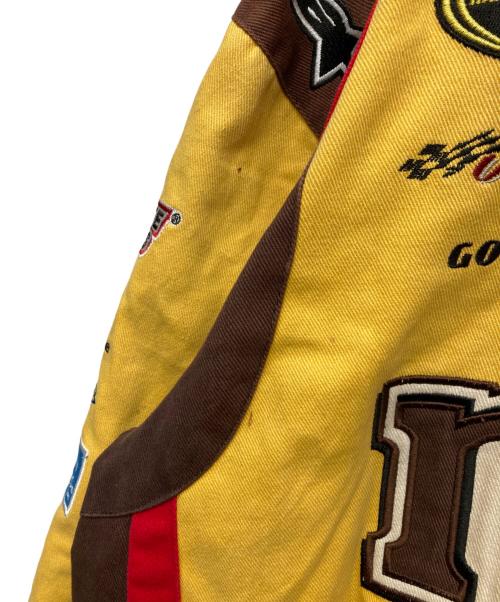 JH Design（ジェイエイチデザイン）jh design (ジェイエイチデザイン) レーシングジャケット ブラウン サイズ:XLの古着・服飾アイテム