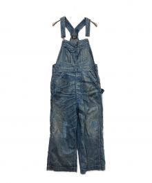 RRL（ダブルアールエル）の古着「ダメージ加工オーバーオール」｜インディゴ