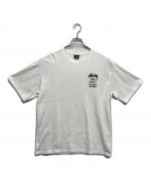 stussy×OUR LEGACY（ステューシー×アワーレガシー）の古着「Work Shop Surfman Tee」｜ホワイト